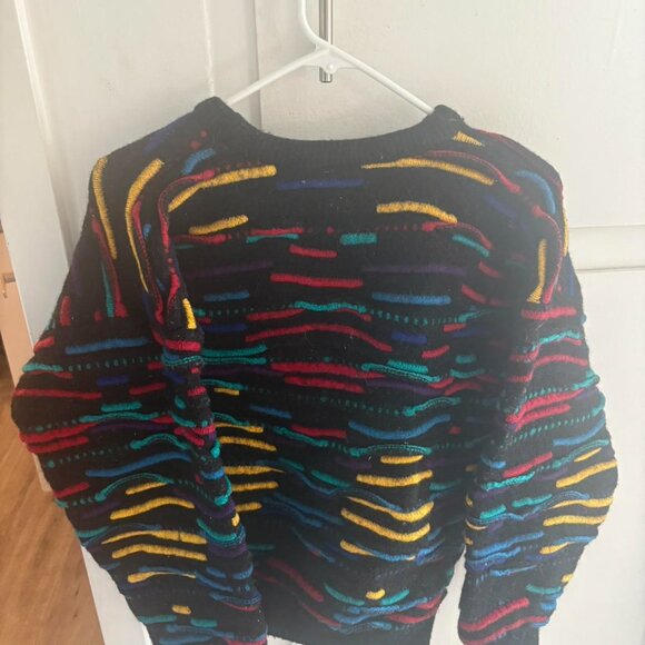 COOGI multi-colored fun piece 100% wool in great condition - Picture 2 of 5